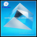 Optical galss right angle prism with external aluminum coating
